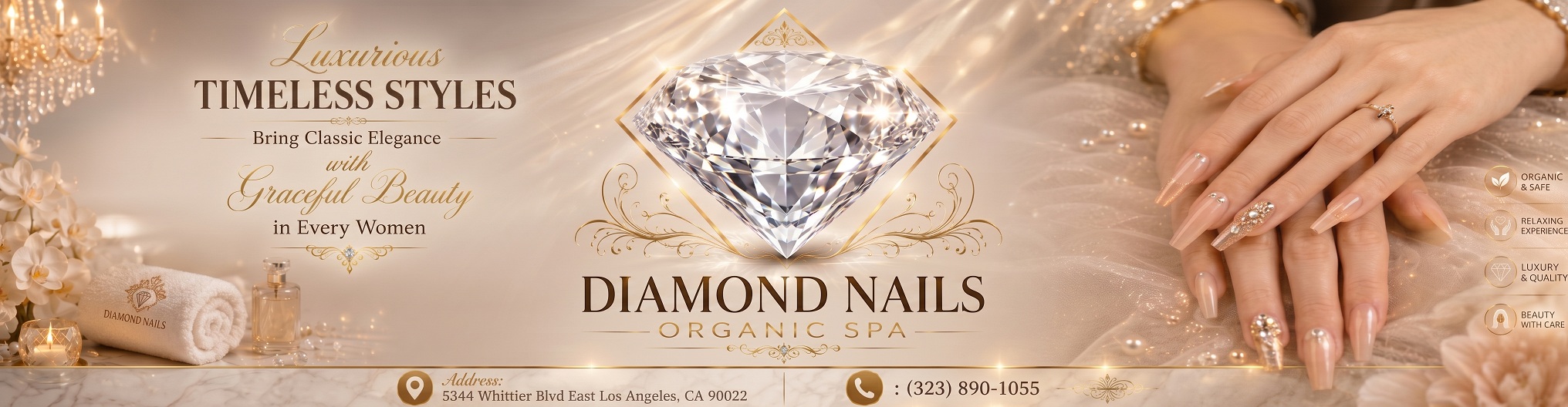 Diamond Nails Organic Spa